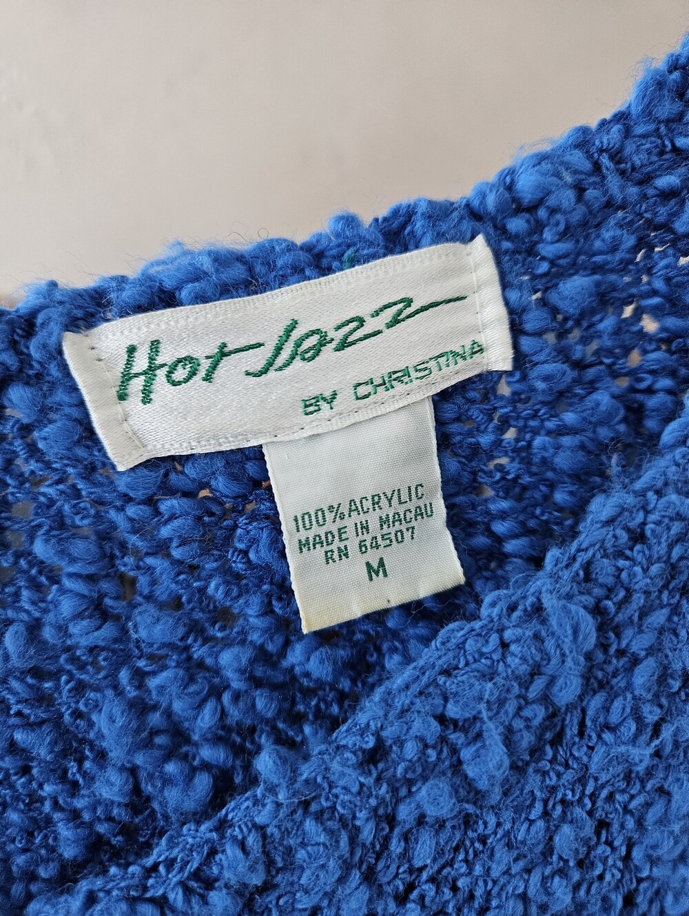 Vintage Knit Blouse - Picture 2 of 3